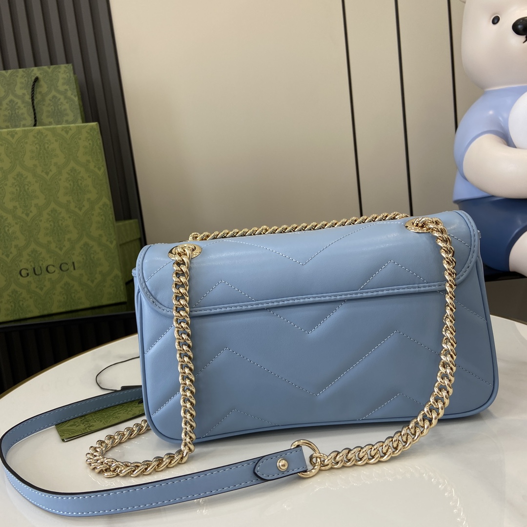 Gucci GG Marmont Small Shoulder Bag - DopestKickz