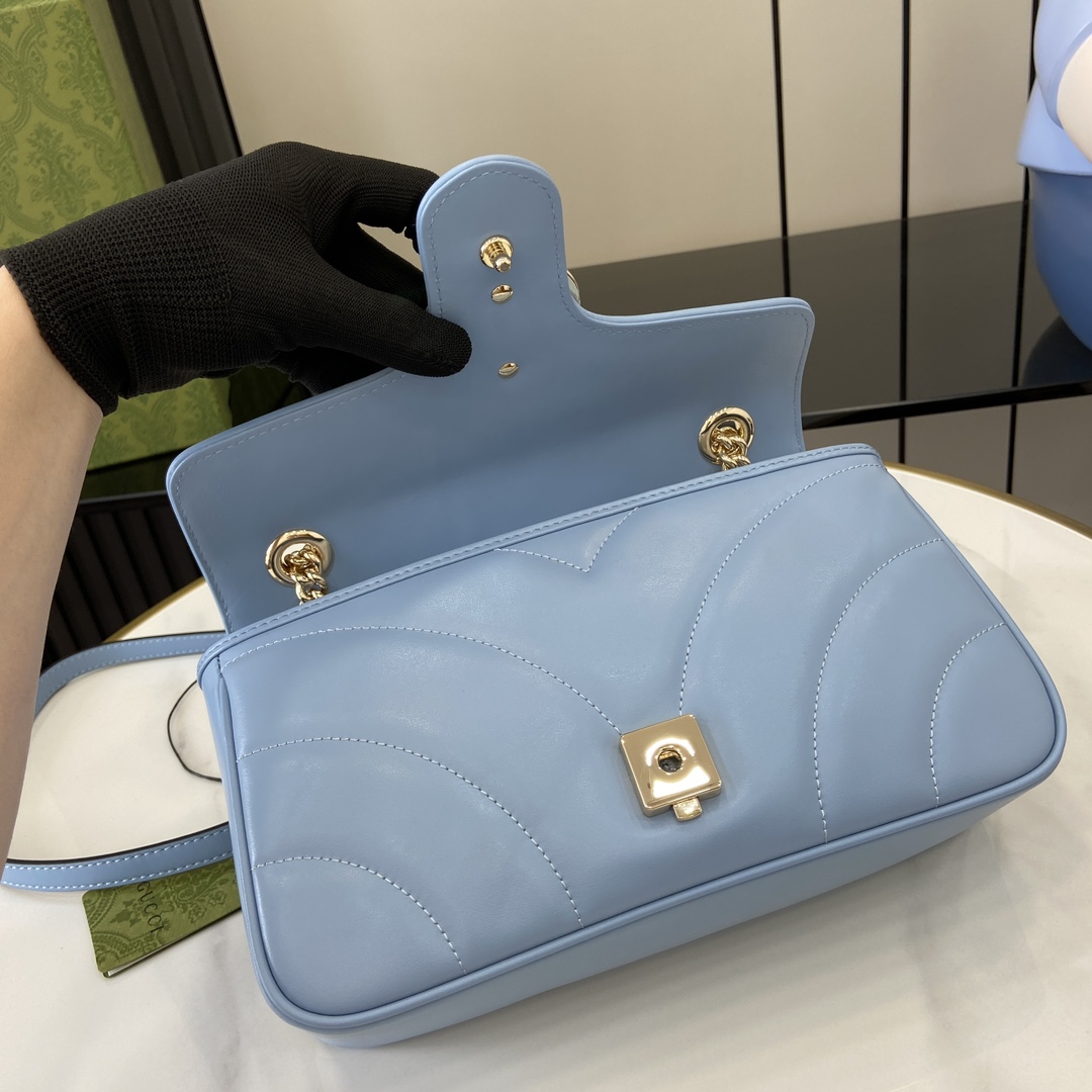 Gucci GG Marmont Small Shoulder Bag - DopestKickz