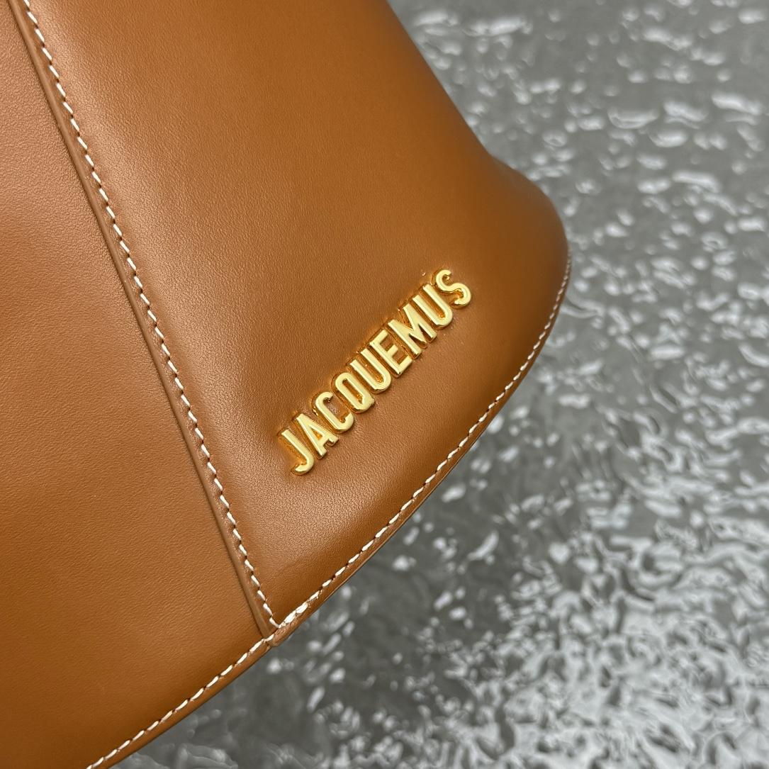 Jacquemus Le petit Tourni Mini Knotted Bucket Bag - DopestKickz