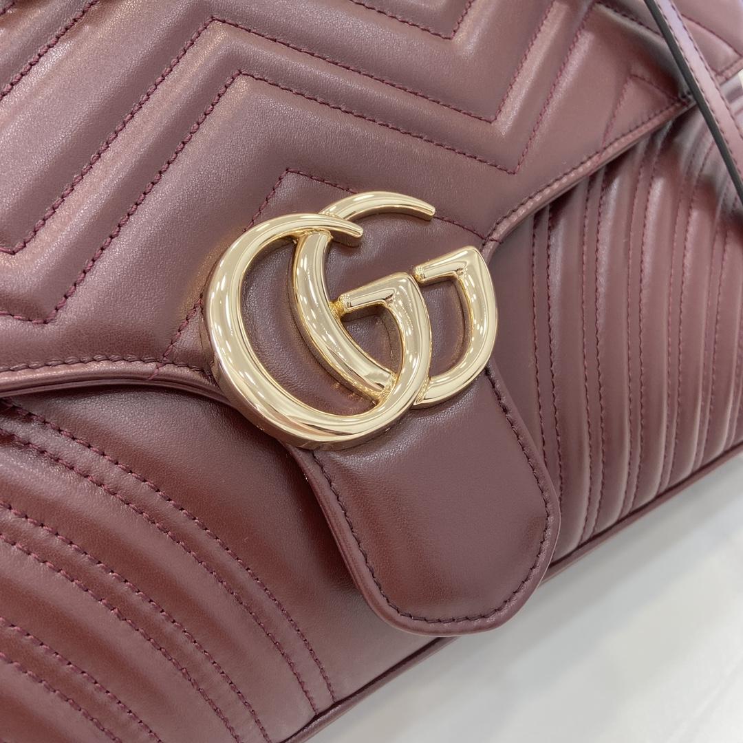 Gucci GG Marmont Large Shoulder Bag - DopestKickz