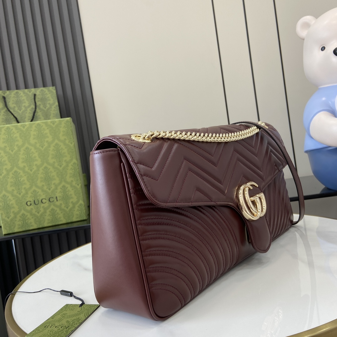 Gucci GG Marmont Large Shoulder Bag - DopestKickz