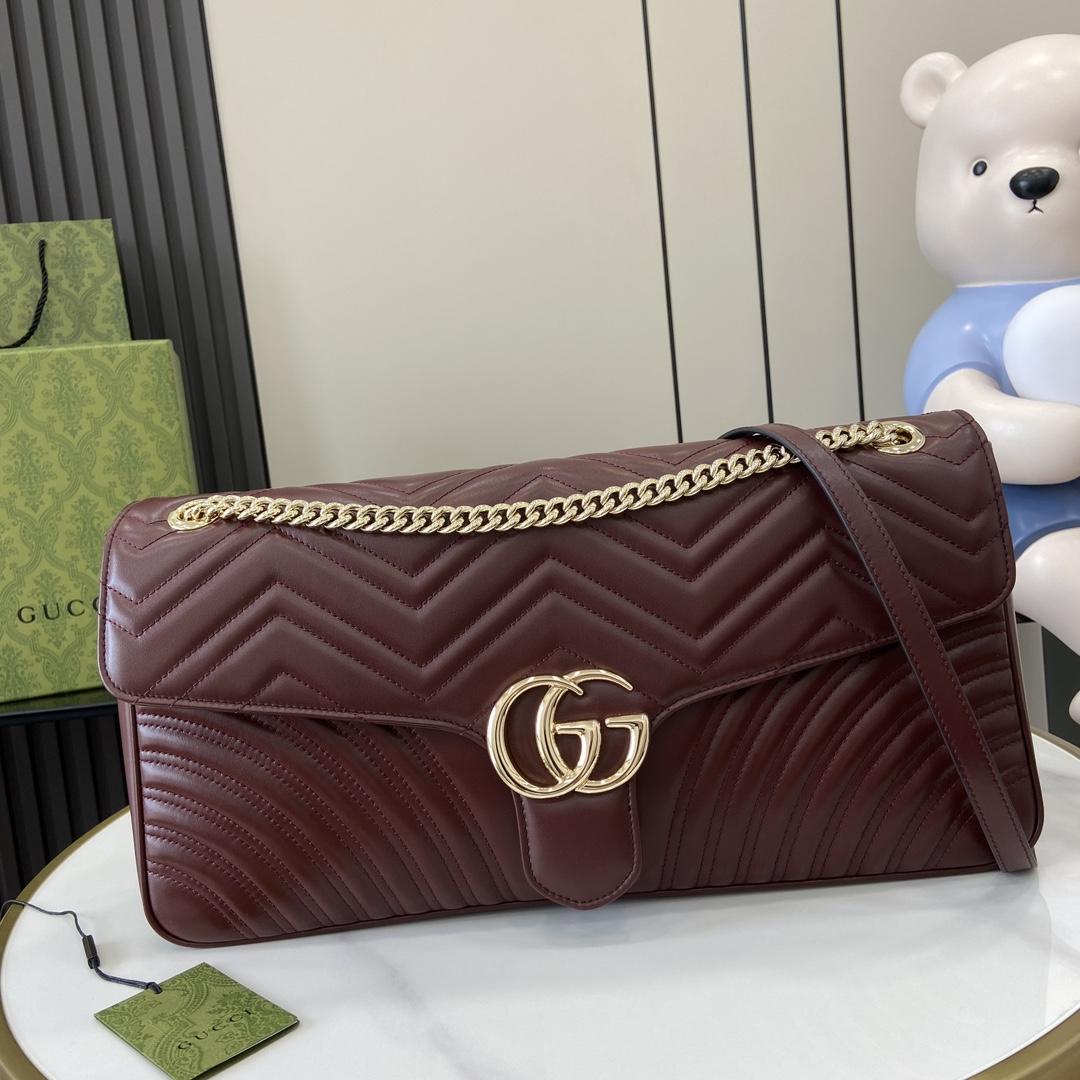Gucci GG Marmont Large Shoulder Bag - DopestKickz