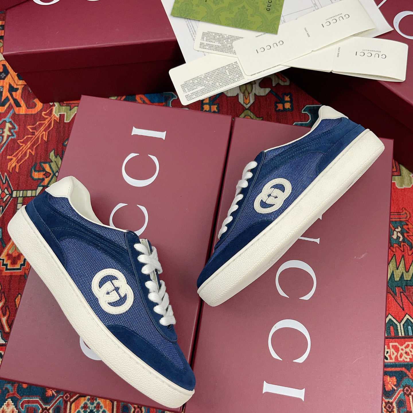 Gucci Interlocking G Sneaker - DopestKickz