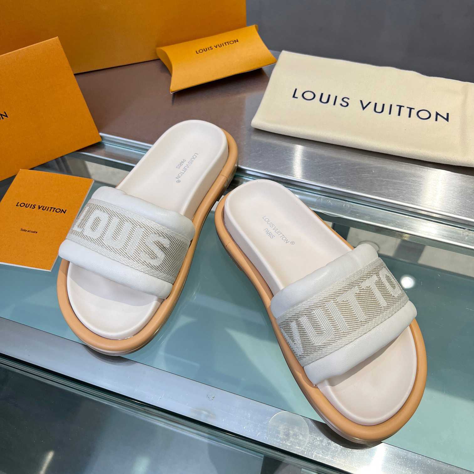 Louis Vuitton LV Bliss Comfort Mule   1ACTIR - DopestKickz