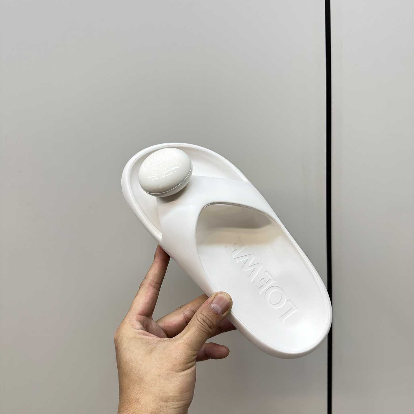 Loewe Paula's Ibiza Bubble Rubber Thong Sandals - DopestKickz