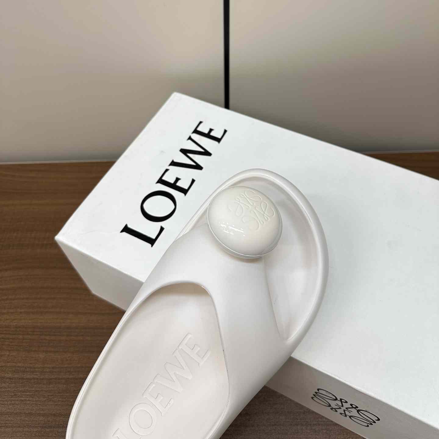 Loewe Paula's Ibiza Bubble Rubber Thong Sandals - DopestKickz