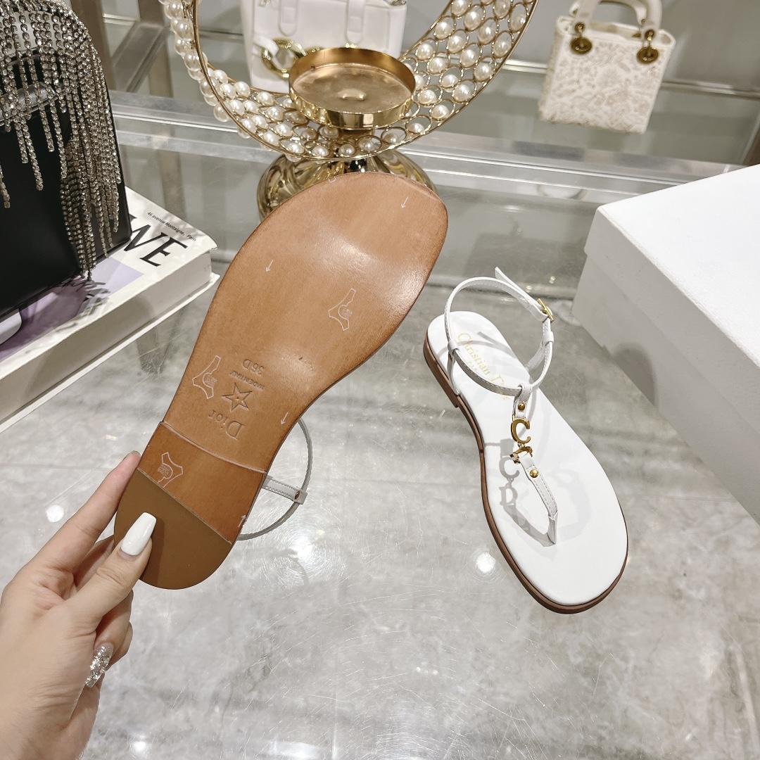Dior Dioriviera C'est Dior Thong Sandal - DopestKickz