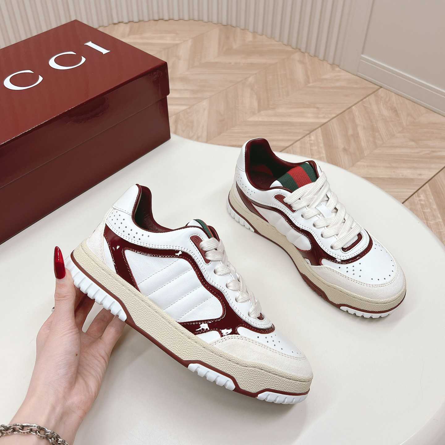 Gucci Re-web Sneaker - DopestKickz