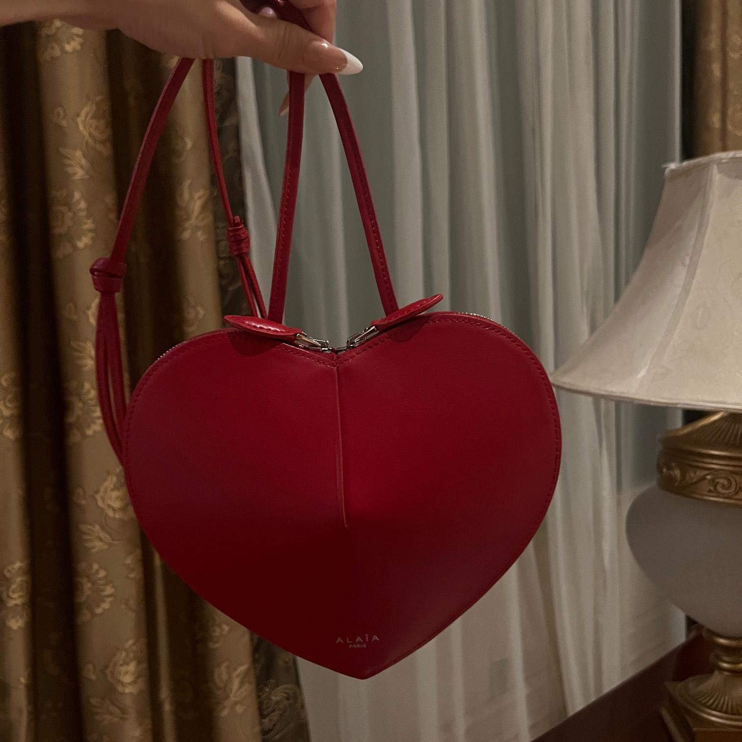 Alaia Le Cœur Bag In Calfskin  - DopestKickz