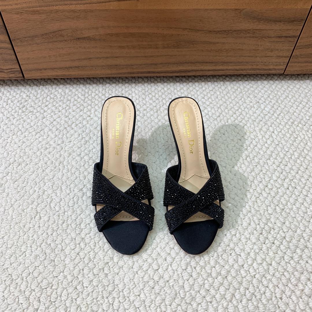 Dior Tribales Heeled Slide - DopestKickz