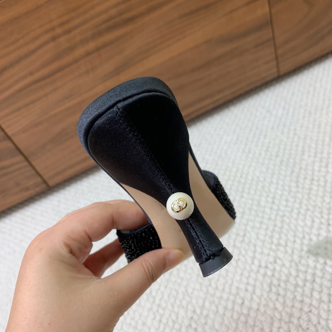 Dior Tribales Heeled Slide - DopestKickz