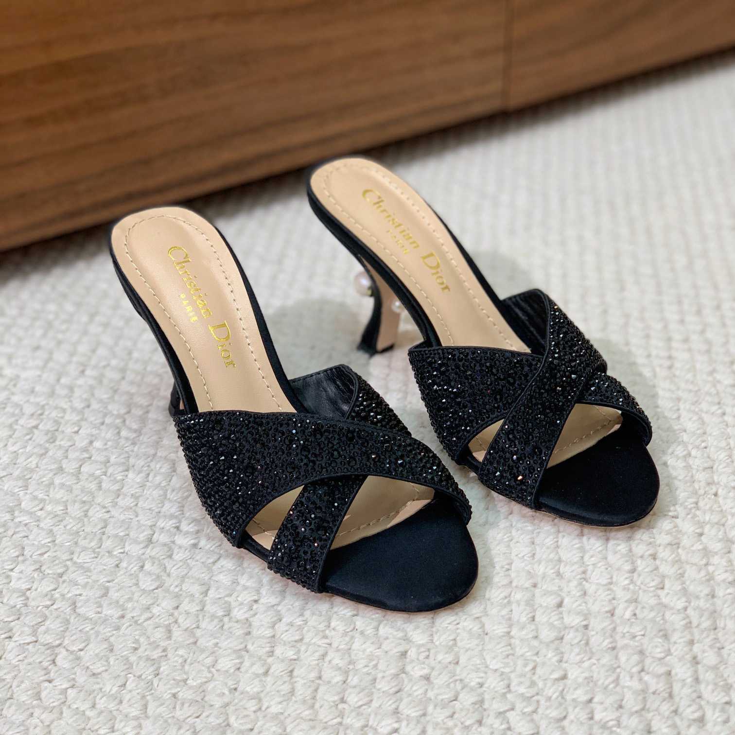 Dior Tribales Heeled Slide - DopestKickz