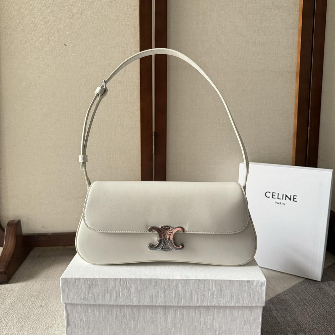 Celine Medium Celine Lola Bag In Shiny Calfskin - DopestKickz
