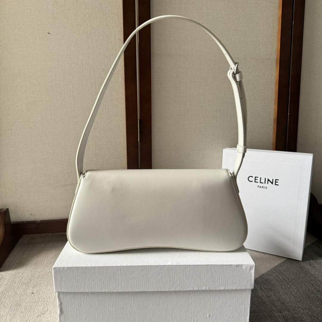 Celine Medium Celine Lola Bag In Shiny Calfskin - DopestKickz