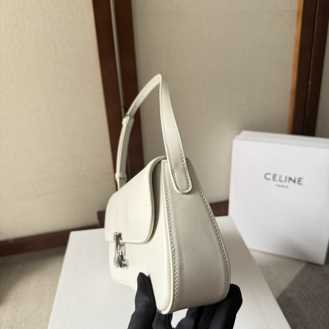 Celine Medium Celine Lola Bag In Shiny Calfskin - DopestKickz