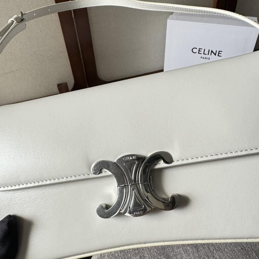 Celine Medium Celine Lola Bag In Shiny Calfskin - DopestKickz