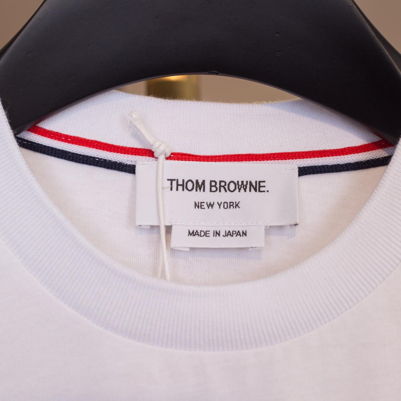 Thom Browne RWB Stripe T-Shirt   2107 - DopestKickz