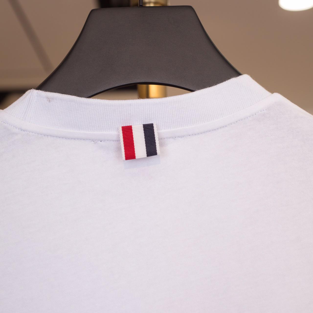 Thom Browne RWB Stripe T-Shirt   2107 - DopestKickz