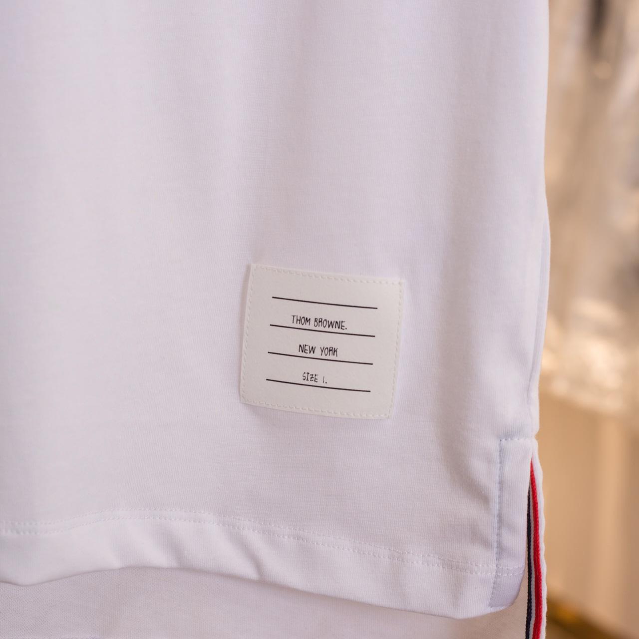 Thom Browne RWB Stripe T-Shirt   2107 - DopestKickz