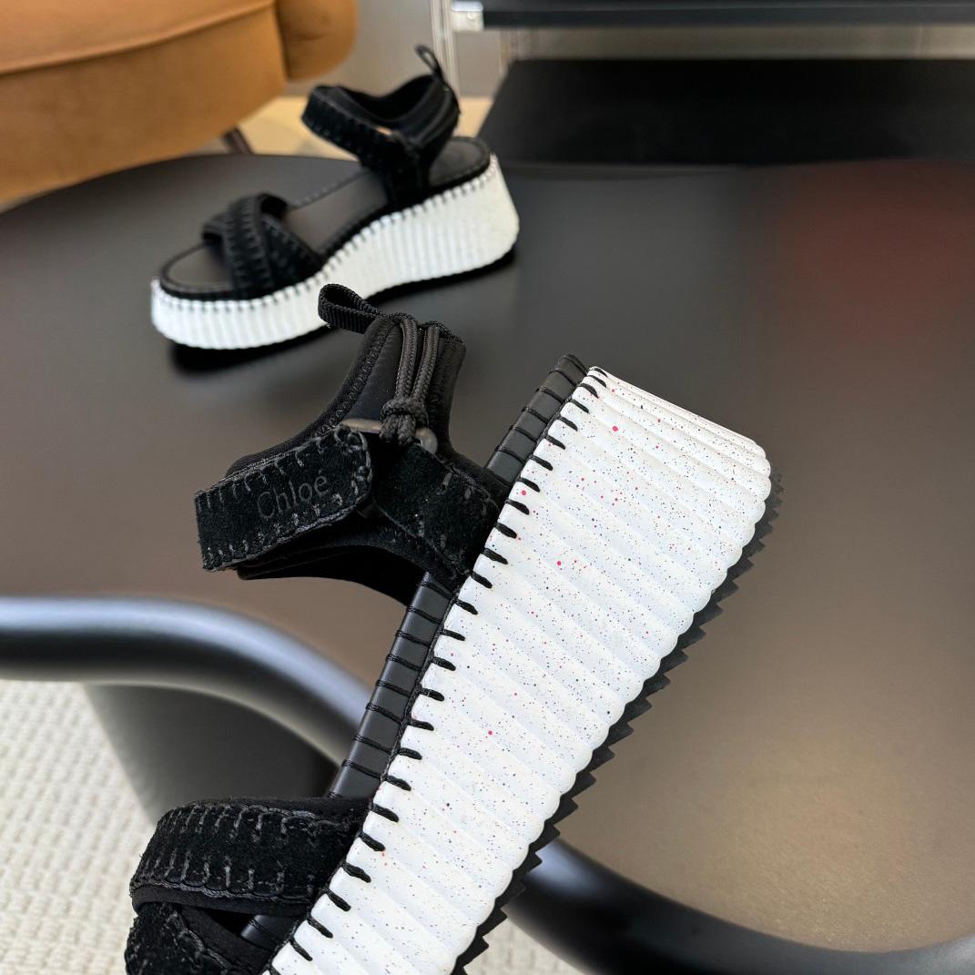 Chloe Nama Wedge Sandal - DopestKickz