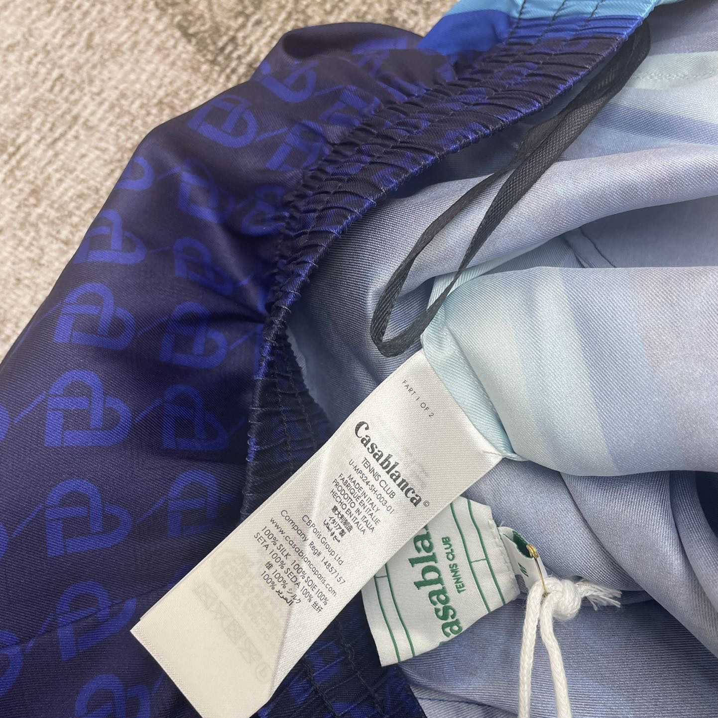 Casablanca Morning City View Silk Trousers  CA3469 - DopestKickz