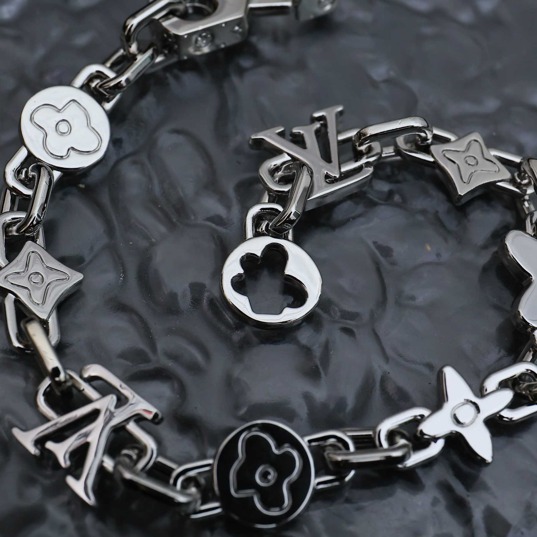 Louis Vuitton Monogram Craggy Bracelet   M1596M - DopestKickz
