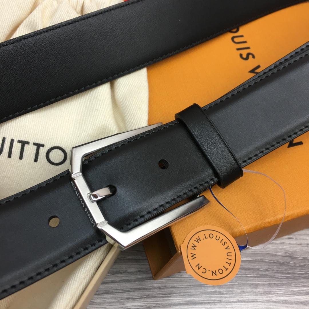 Louis Vuitton 35mm Leather Belt - DopestKickz