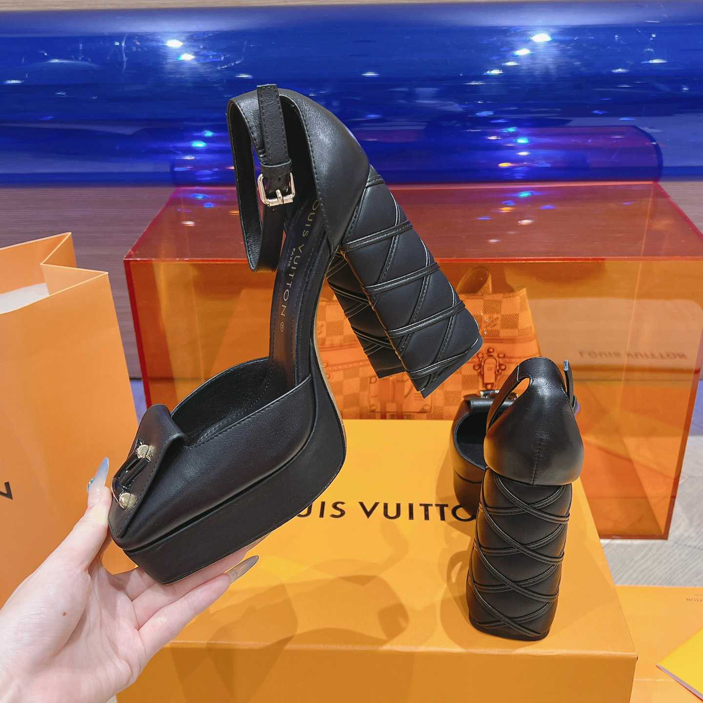 Louis Vuitton Shake Platform Pump  1ACMYU - DopestKickz