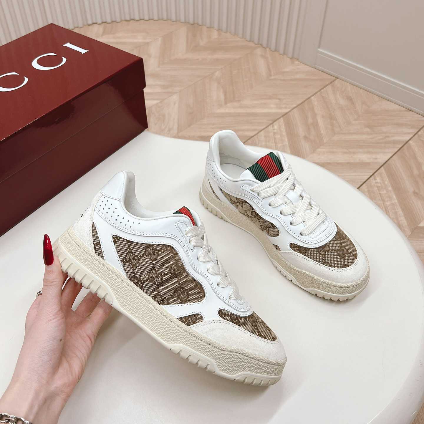 Gucci Re-web Sneaker - DopestKickz
