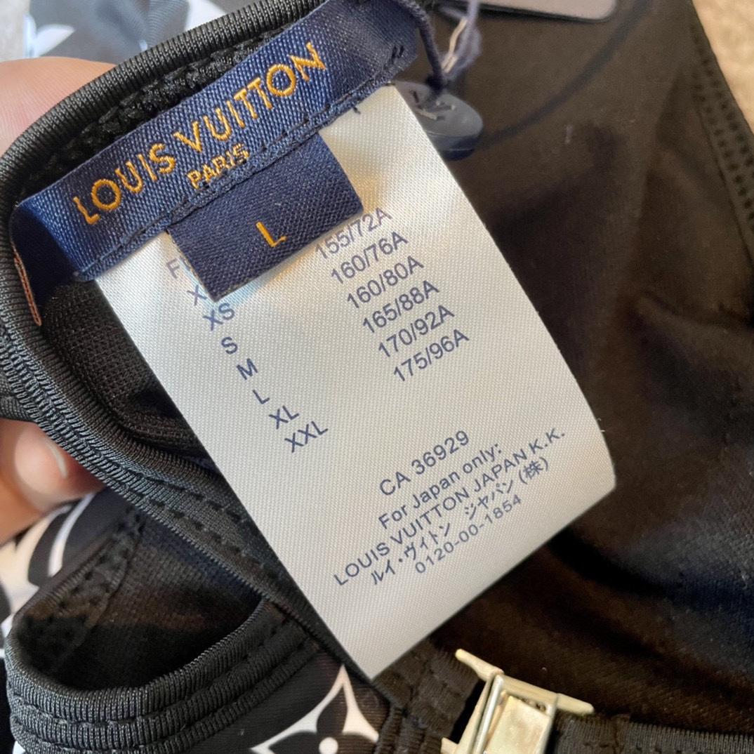 Louis Vuitton Monogram One-Piece Swimsuit - DopestKickz