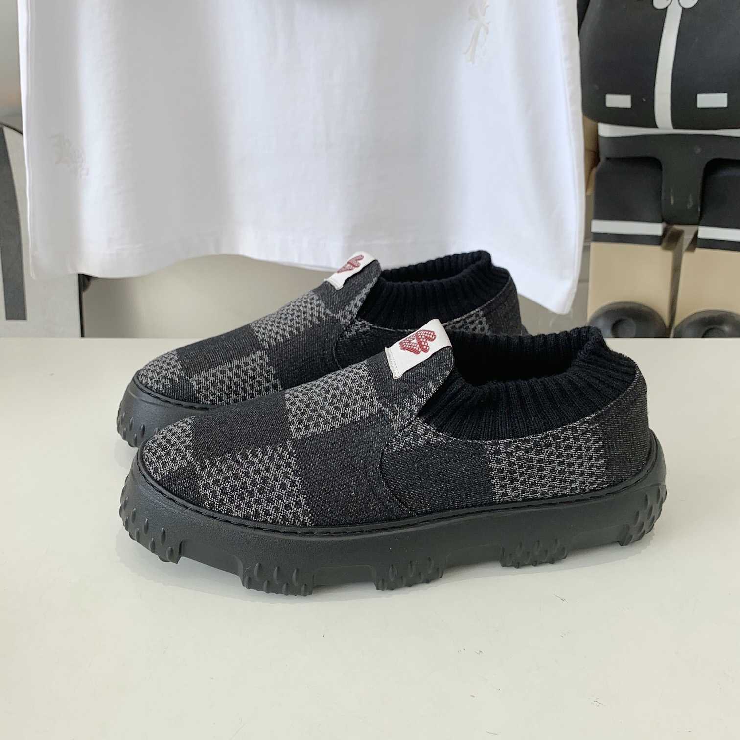 Louis Vuitton LV Space Lander Slip On   - DopestKickz
