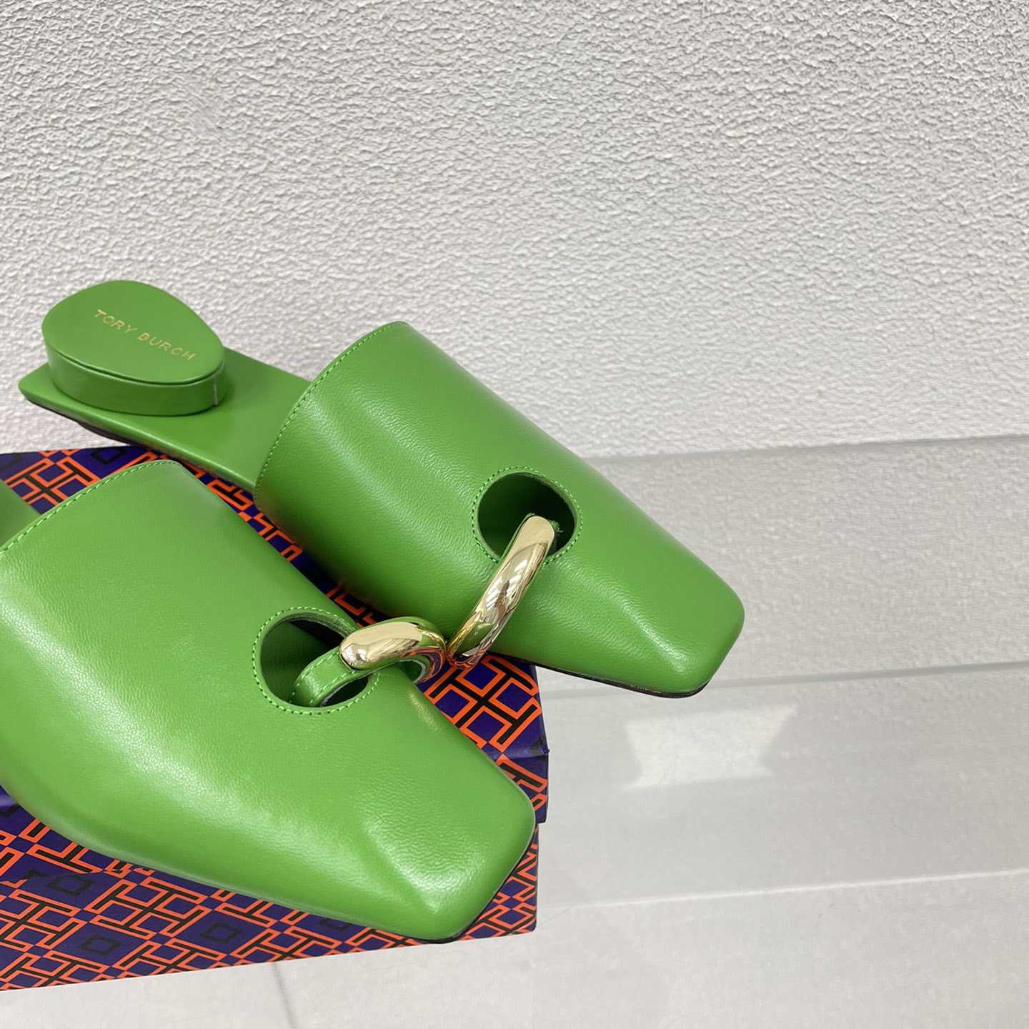 Tory Burch Pierced Mule - DopestKickz