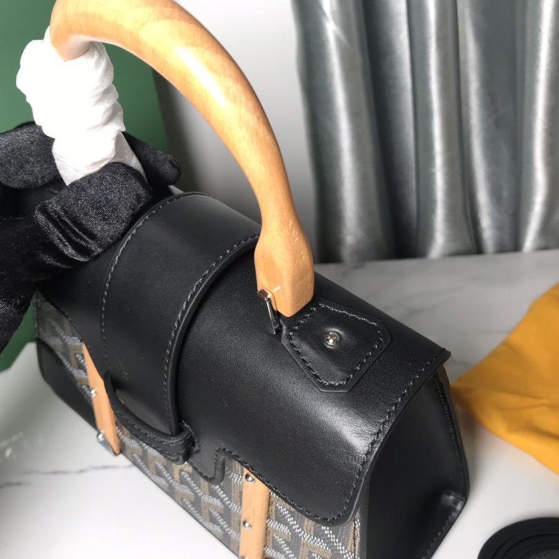 Goyard Goyardine Structure Mini Saigon Black  （ 20-14.5-9cm） - DopestKickz