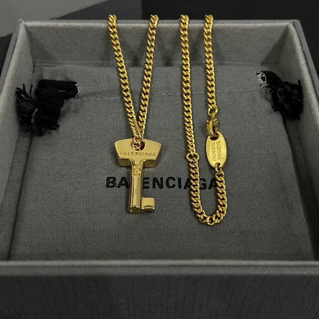 Balenciaga Amour Key Necklace  - DopestKickz