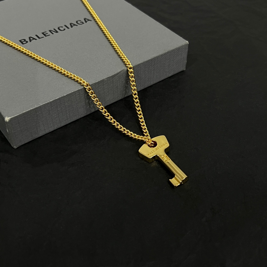 Balenciaga Amour Key Necklace  - DopestKickz