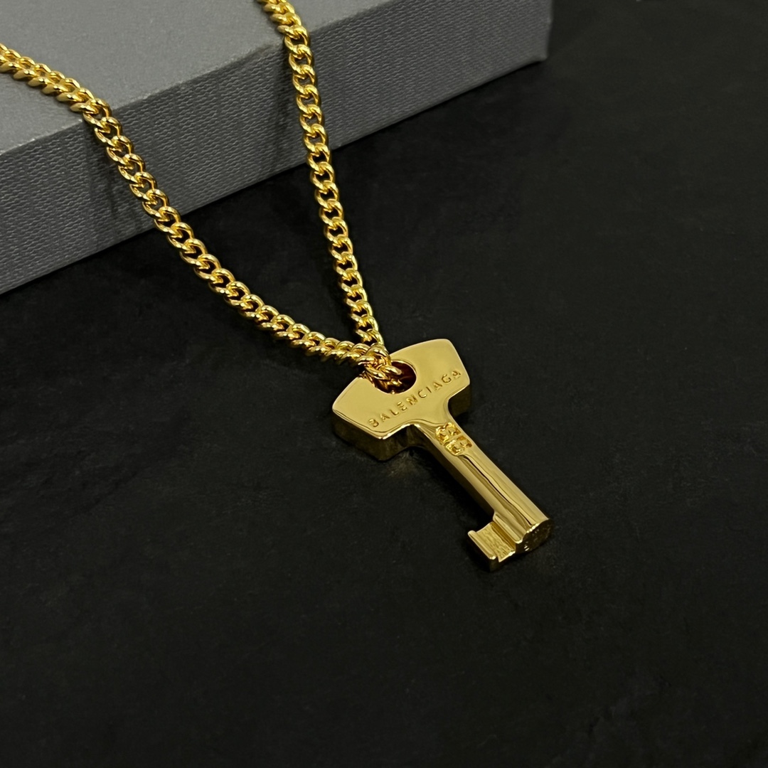 Balenciaga Amour Key Necklace  - DopestKickz