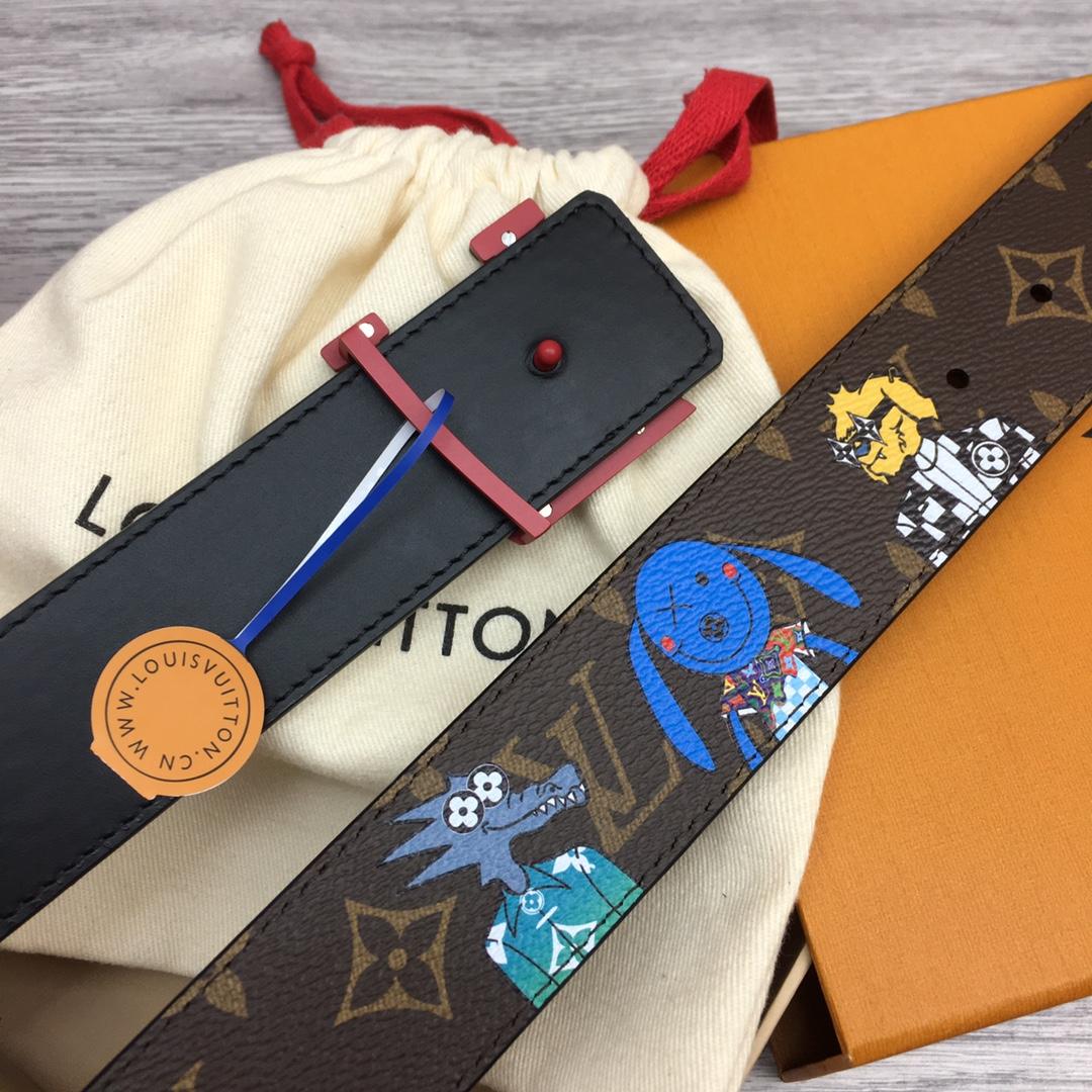 Louis Vuitton 40mm Reversible Belt - DopestKickz