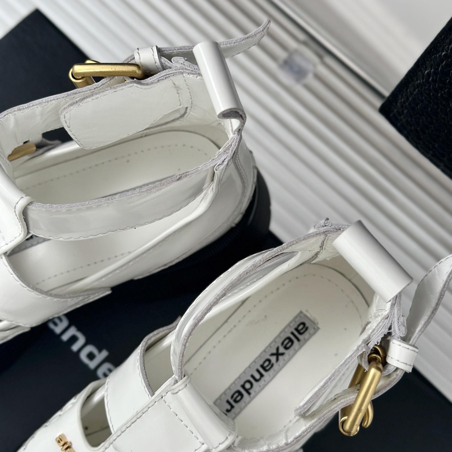 Alexander Wang Women's Carter Lug Ankle Strap Boot - DopestKickz