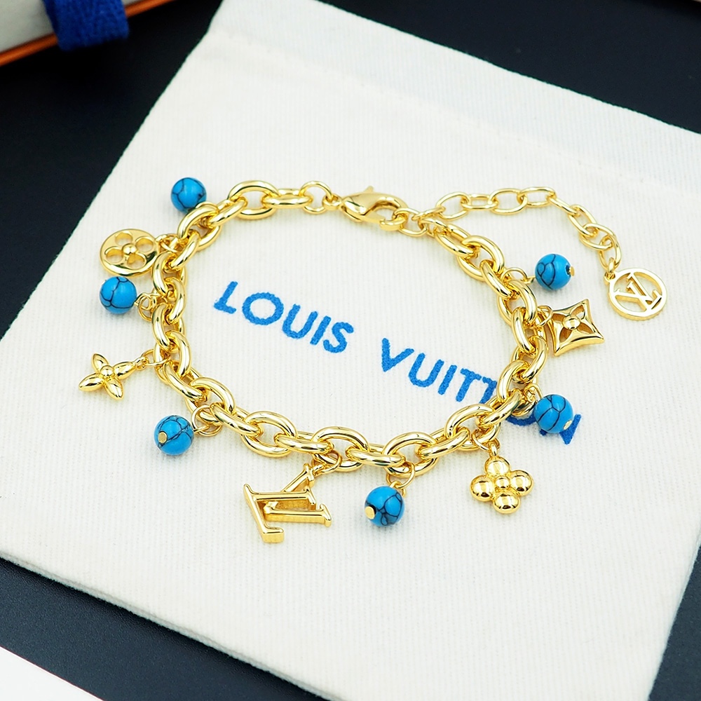 Louis Vuitton My LV Pearl Bracelet   M1124A - DopestKickz