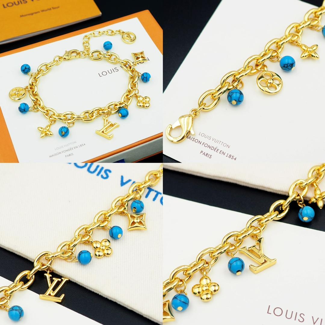 Louis Vuitton My LV Pearl Bracelet   M1124A - DopestKickz