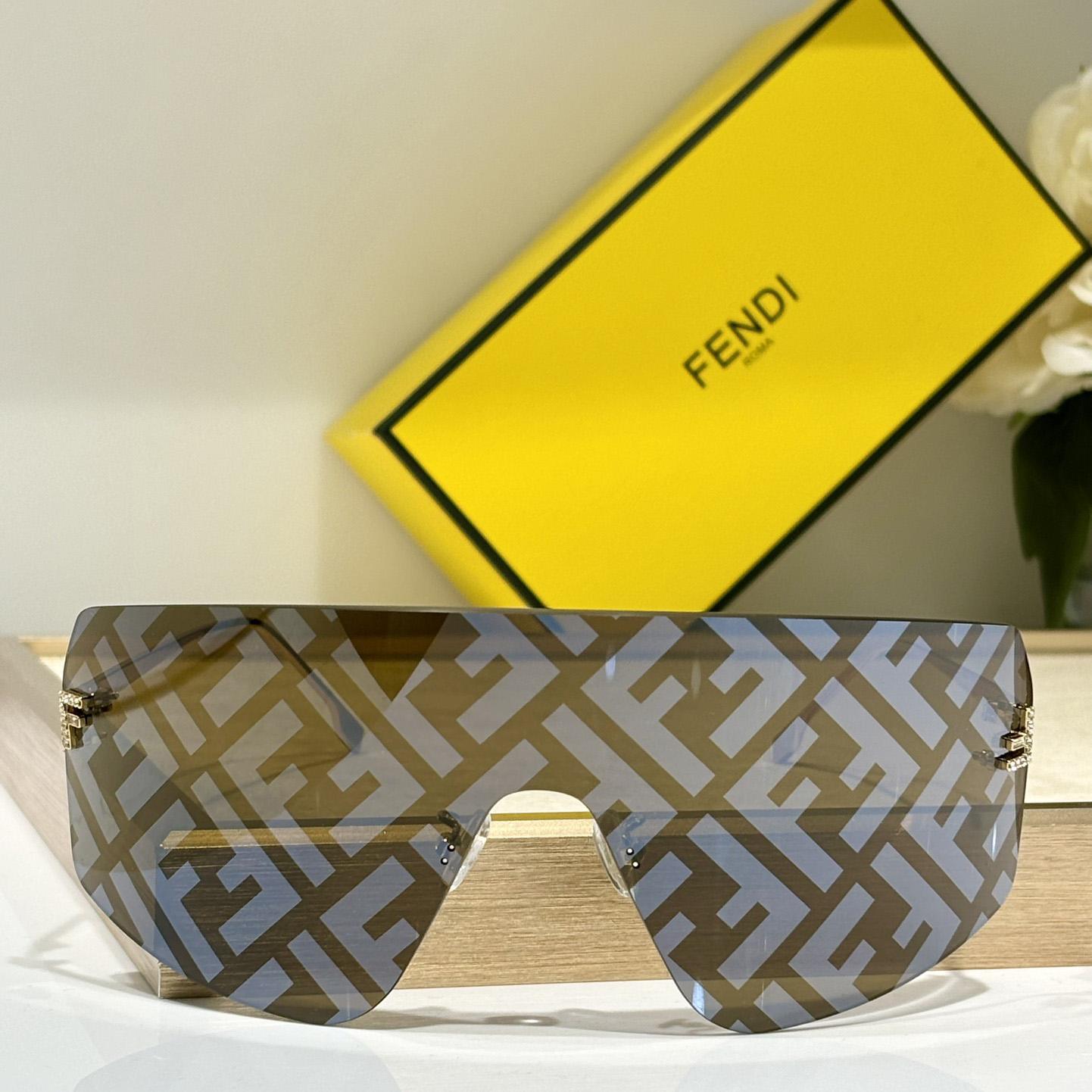Fendi First Crystal Sunglasses    FE4121U - DopestKickz