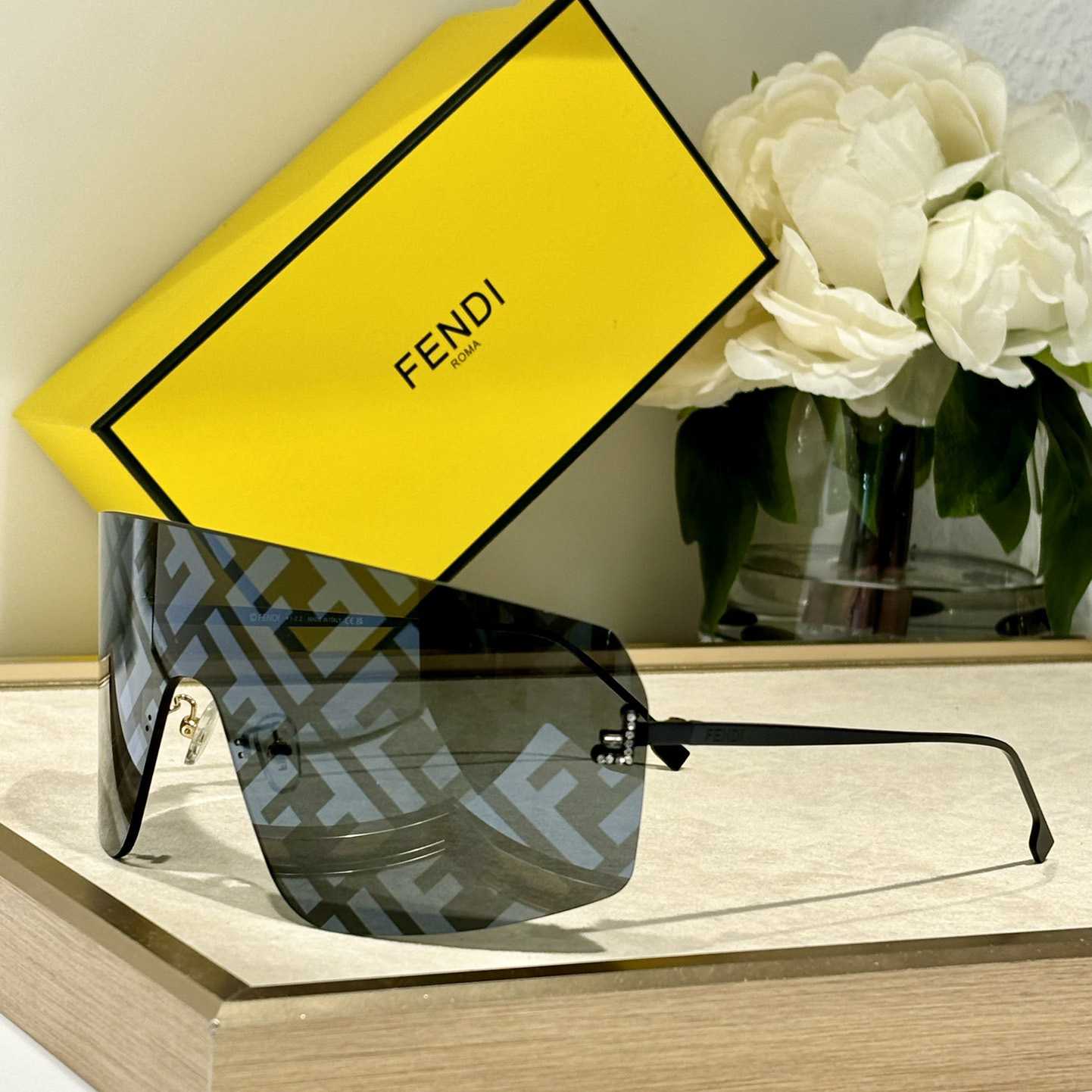 Fendi First Crystal Sunglasses    FE4121U - DopestKickz
