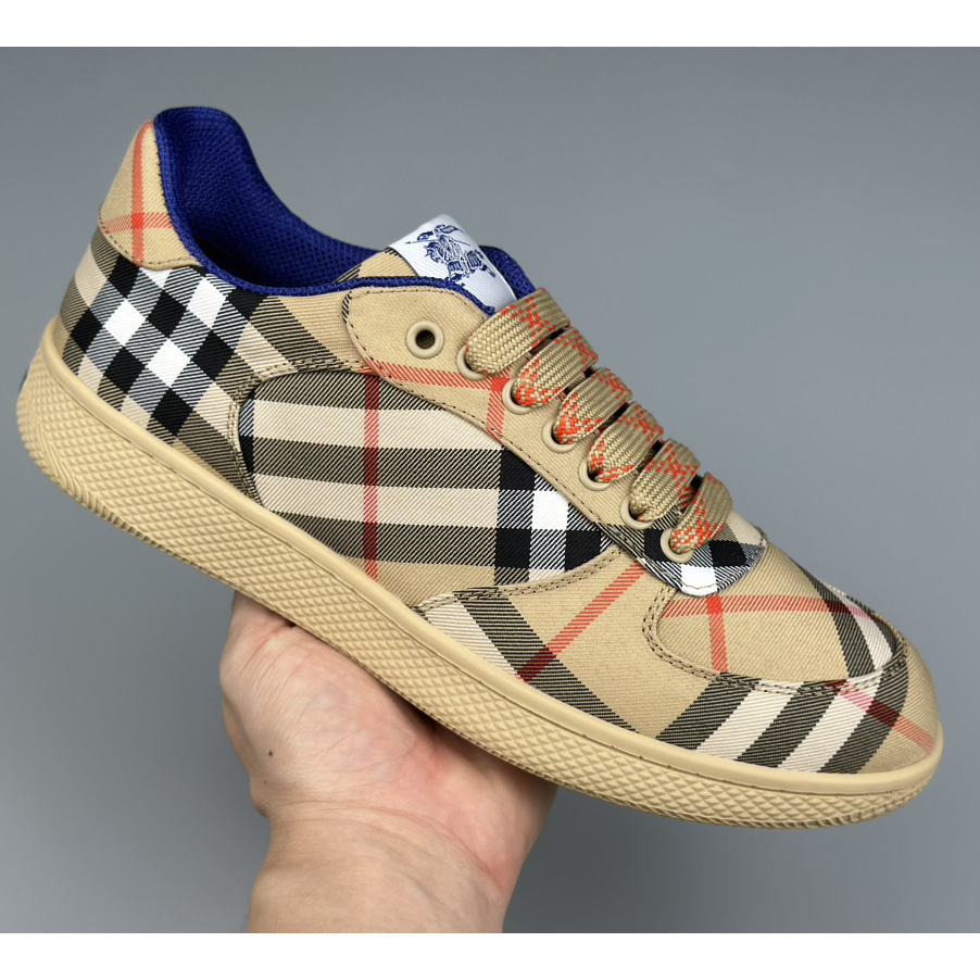 Burberry Check Terrace Sneakers - DopestKickz