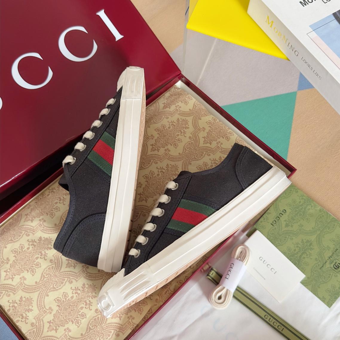 Gucci Sneaker With Web - DopestKickz