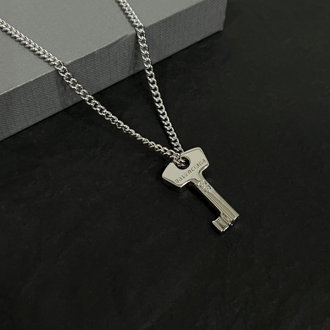 Balenciaga Amour Key Necklace  - DopestKickz