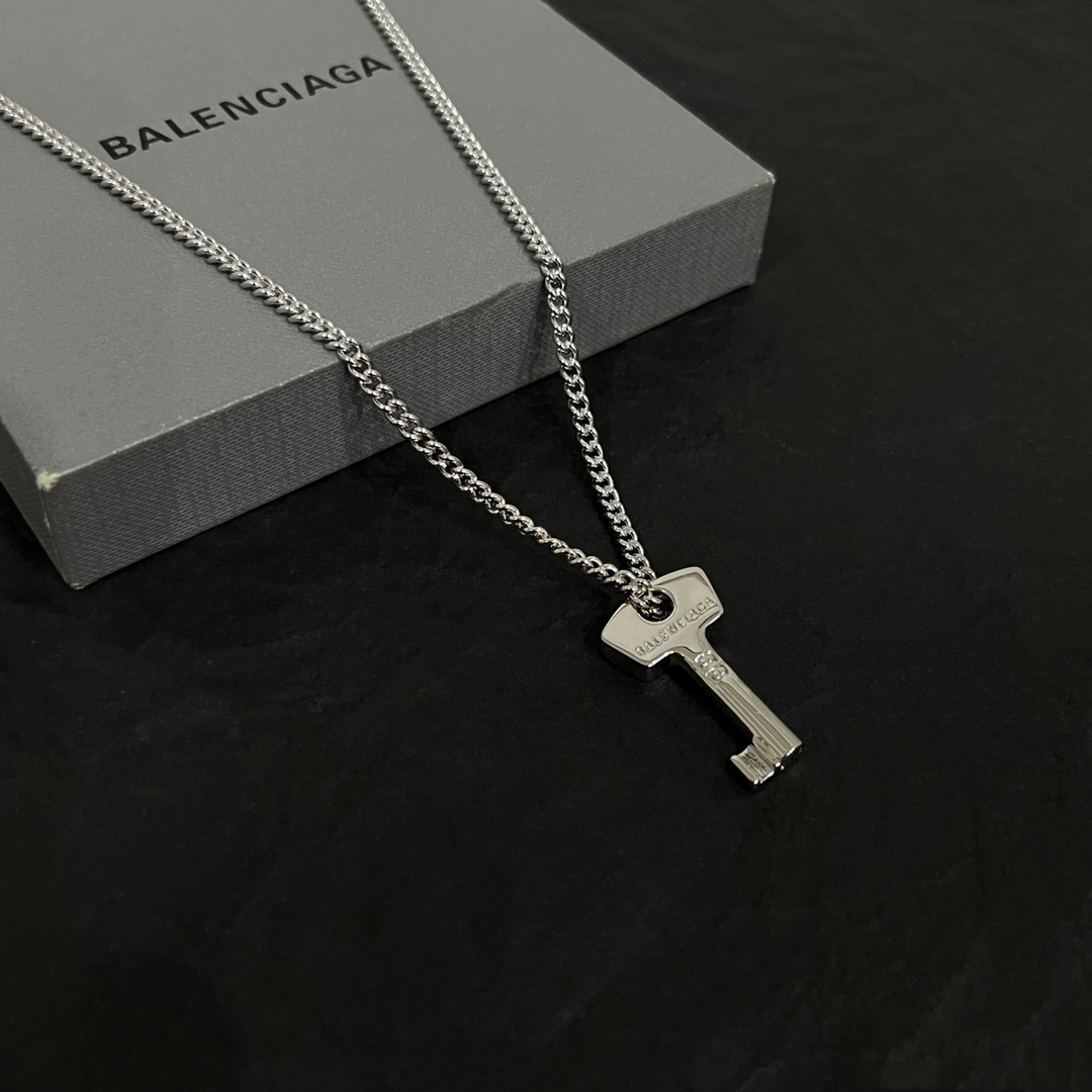Balenciaga Amour Key Necklace  - DopestKickz
