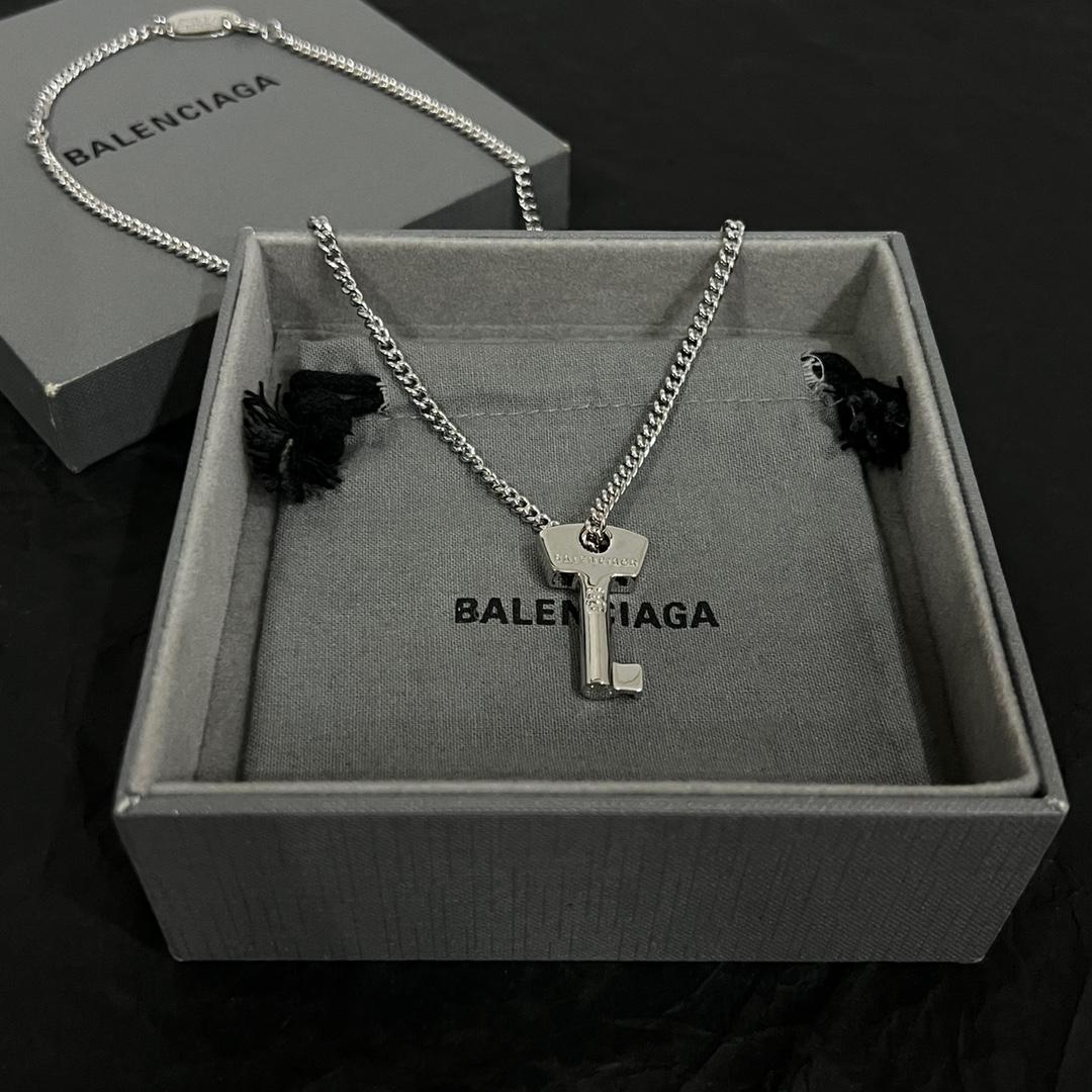 Balenciaga Amour Key Necklace  - DopestKickz