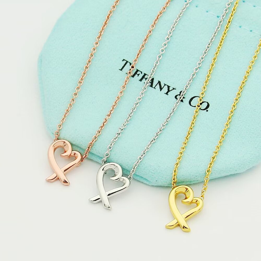Tiffany & Co. Paloma Picasso Loving Heart Pendant - DopestKickz