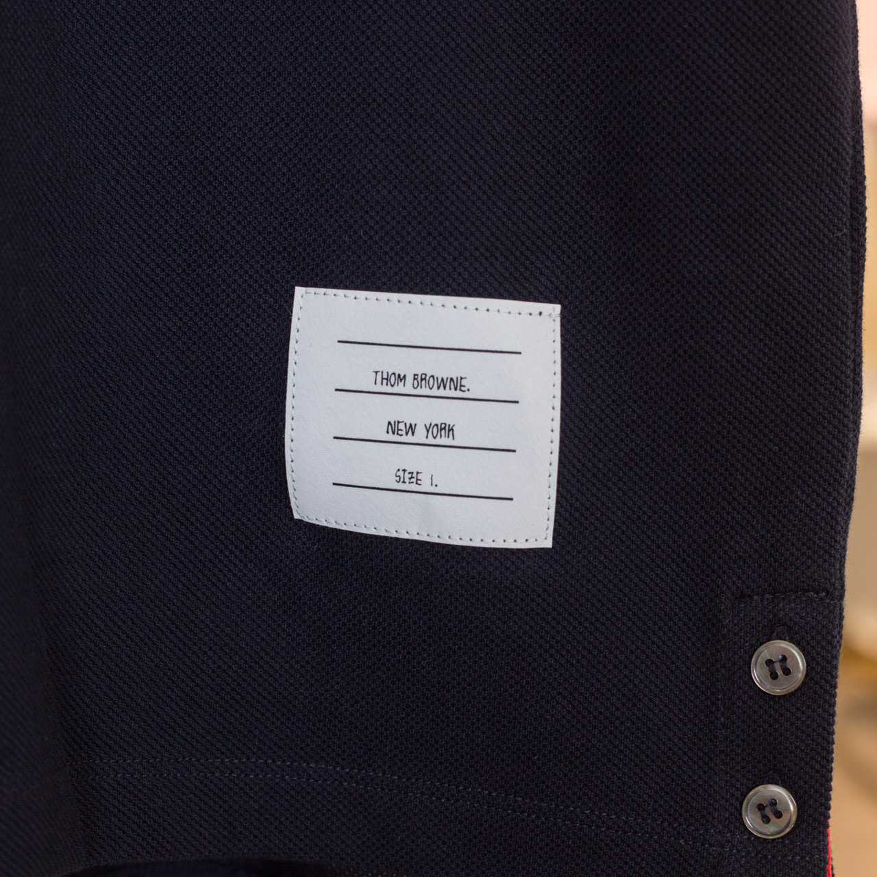 Thom Browne Classic Pique 4-Bar Short Sleeve Polo  2091 - DopestKickz