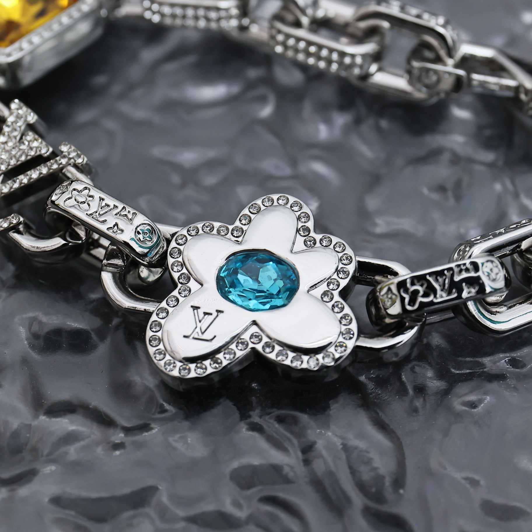 Louis Vuitton Paradise Stone Bracelet   M1594M - DopestKickz